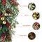 Set of 2/4 Christmas Berry Pinecone & Bell Teardrop Wreath Door Hanging Decor
